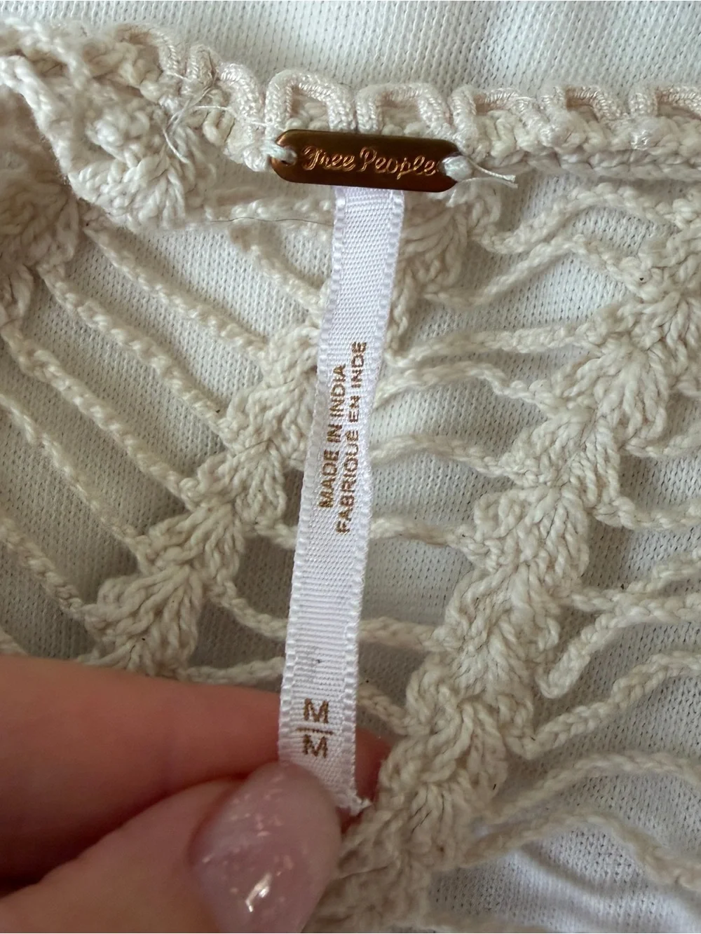 FREE PEOPLE Sweet Sun Oversized Tunic Top M